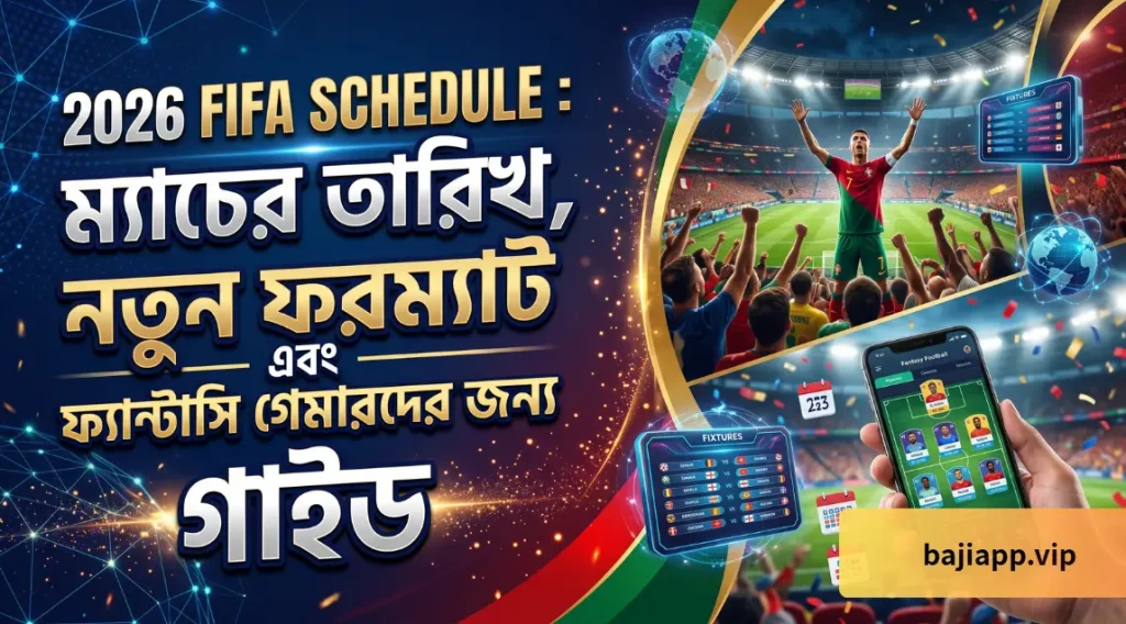 2026 fifa schedule ম্যাচের তারিখ, নতুন ফরম্যাট এবং ফ্যান্টাসি গেমারদের জন্য পূর্ণাঙ্গ গাইড